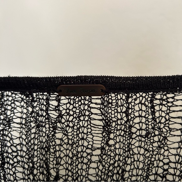 SOLD - Fringe Free People Knit Coverup - Picture 4 of 7